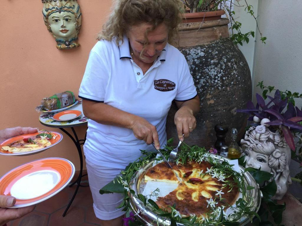 타오르미나 La Capanna Di Giuseppe E Maria B&B 외부 사진